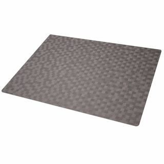 Polyline-placemat-ruitjes-dijon-vierkantjes-grijs-bruin-stone