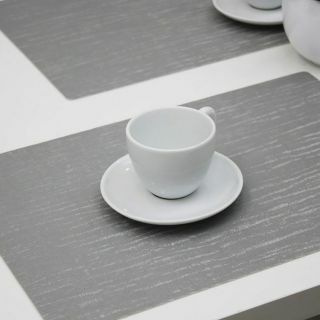 Polyline-placemat-forest-strepen-natuur-effen-zilver-grijs