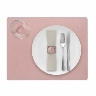 Placemats_Leder_Belgisch_Onderlegger_Skinnatur_Rechthoek_Roze