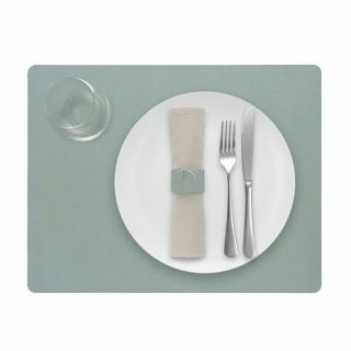 Belgisch_Placemats_Rechthoek_Skinnatur_Leder_Onderlegger_Icy Grey