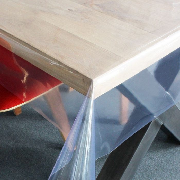 Protège table transparent - Toile cirée transparente - Toile cirée